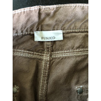 Pinko Jeans aus Baumwolle in Braun