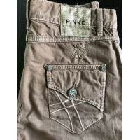 Pinko Jeans aus Baumwolle in Braun
