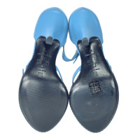 A. F. Vandevorst Sandals Leather in Blue