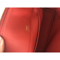 Hermès Bolide Secret Leather in Red