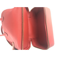 Hermès Bolide Secret Leather in Red