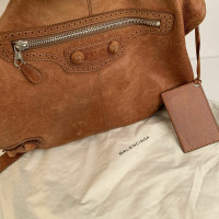 Balenciaga Shoulder bag Leather in Brown