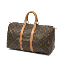 Louis Vuitton Keepall 45 en Toile en Marron