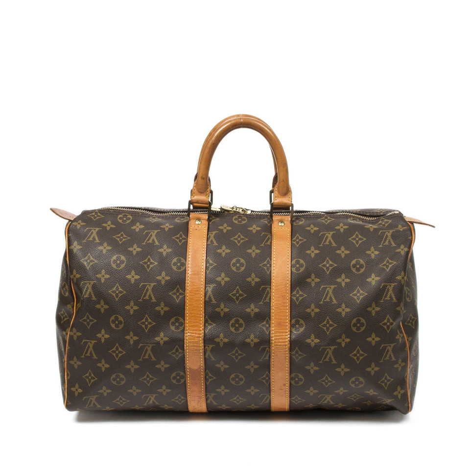 Louis Vuitton Keepall 45 en Toile en Marron