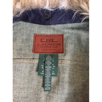 Ralph Lauren Giacca/Cappotto in Cotone in Blu