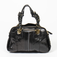 Chloé Eloise shoulder bag made of patent leather in black