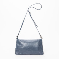 Balenciaga Umhängetasche aus Leder in Blau