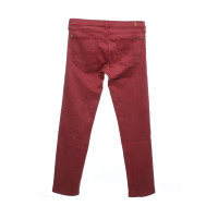 7 For All Mankind Jeans in Bordeaux