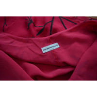 Armani Top en Soie en Fuchsia