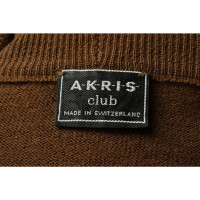 Akris Knitwear Wool in Brown