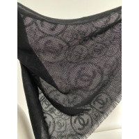 Chanel Schal/Tuch aus Kaschmir in Schwarz
