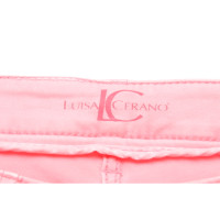 Luisa Cerano Hose aus Baumwolle in Rosa / Pink