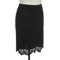 Velvet Skirt in Black