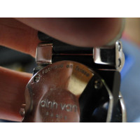 Dinh Van Armbanduhr aus Stahl in Silbern