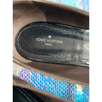 Louis Vuitton Chaussons/Ballerines en Cuir en Marron