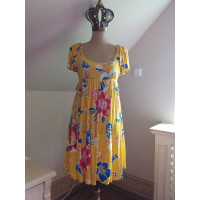 D&G Kleid aus Viskose in Gelb