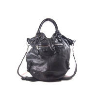 Balenciaga Shopper Leather in Black