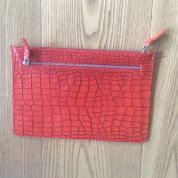 Piquadro Clutch Bag Leather in Orange