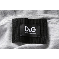 D&G Top en Coton en Gris