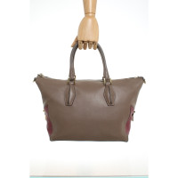 Tod's Handtas Leer in Taupe