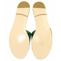 Gianvito Rossi Sandalen aus Leder in Grün