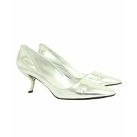 Roger Vivier Sandals Leather in Silvery