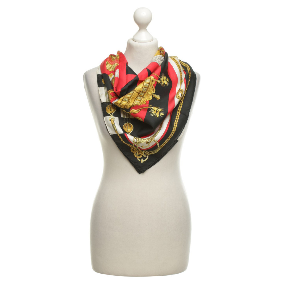Hermès silk scarf