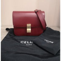 Céline Classic Bag Leather in Bordeaux