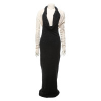 Donna Karan Vestito in Cashmere in Nero