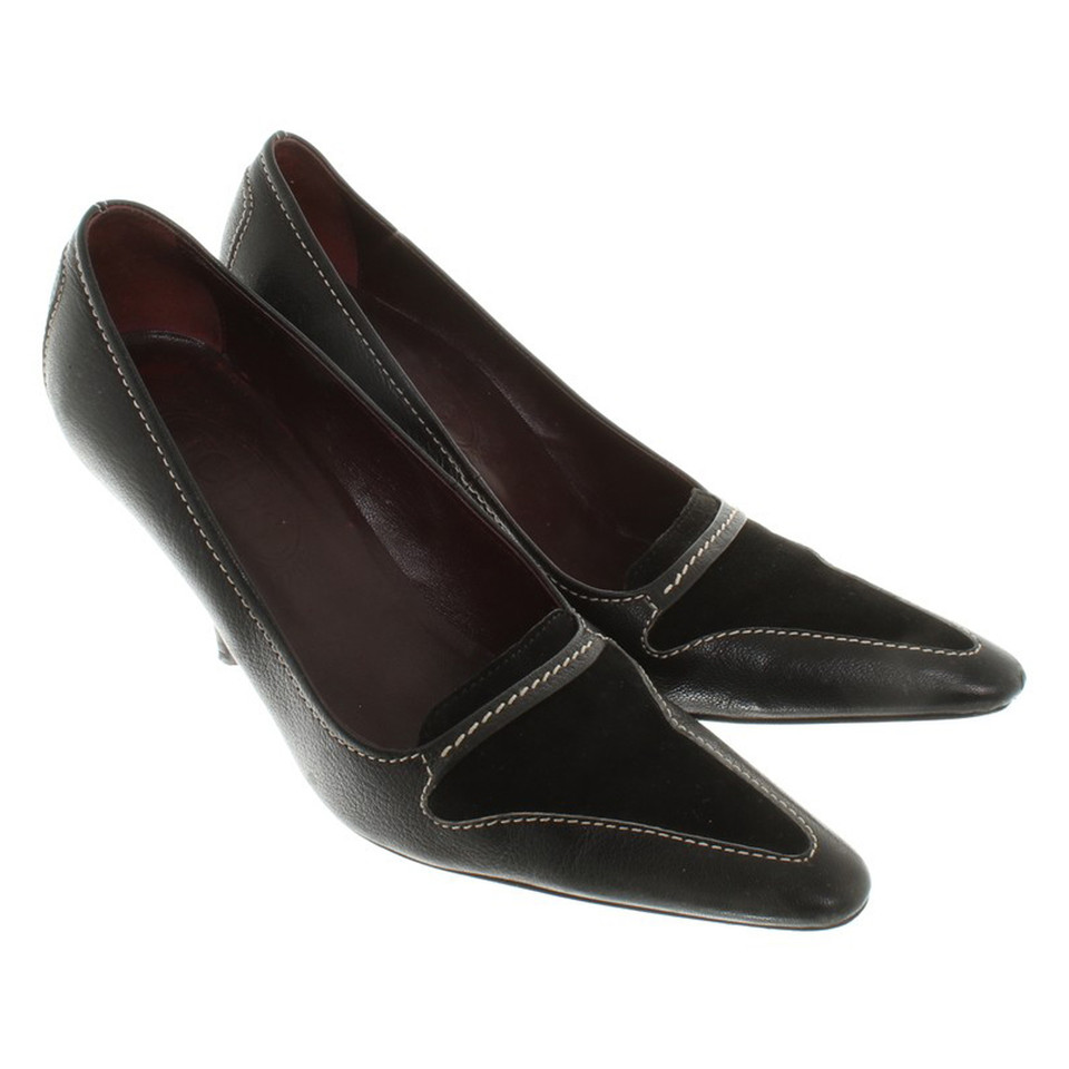Tod's pumps leather