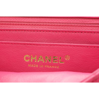 Chanel Classic Flap Bag New Mini Leather in Pink