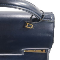 Delvaux Handtasche aus Leder in Blau