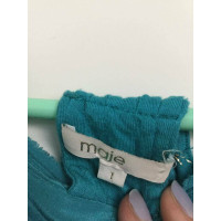 Maje Dress Cotton in Turquoise