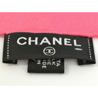 Chanel Sciarpa in Seta in Rosa