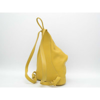 Loewe Backpack Leather in Yellow