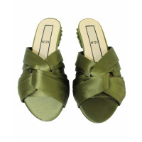 N°21 Sandals in Green