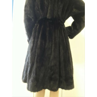Visone Jacket/Coat Fur in Black