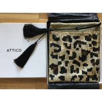 Attico Clutch Bag in Black