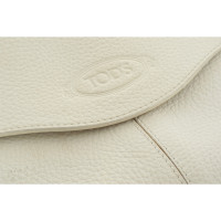 Tod's Handtasche aus Leder in Weiß