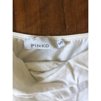 Pinko Oberteil aus Viskose in Weiß