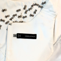 Dsquared2 Robe en Coton en Blanc