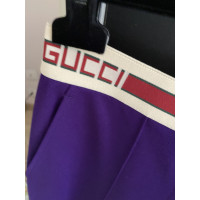 Gucci Paio di Pantaloni in Viola