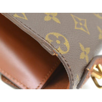 Louis Vuitton Monceau in Tela in Marrone