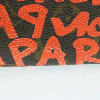 Louis Vuitton Tasje/Portemonnee Canvas in Oranje