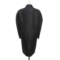 Prada Jacke/Mantel aus Seide in Schwarz