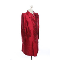Céline Jacket/Coat Silk in Red