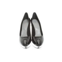 Sergio Rossi Pumps/Peeptoes en Cuir verni en Noir