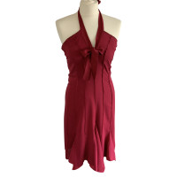 Alberta Ferretti Robe en Soie en Fuchsia