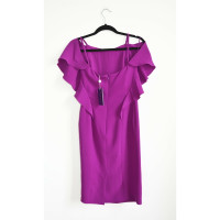 Ralph Lauren Purple Label Dress Silk in Fuchsia