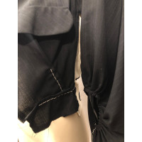 Comme Des Garçons Jacket/Coat Linen in Black